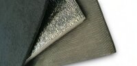 Teppichsatz Gummi Absatz für Mercedes SL R107 Rechtslenker RHD  grau