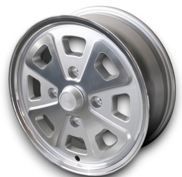 4 Speichen Style silber Leichtmetallfelgen für VW 411 5,5x15 ET 35