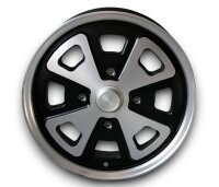4 Speichen Style schwarz Leichtmetallfelgen für VW Käfer ab 1968 5,5x15 ET 35