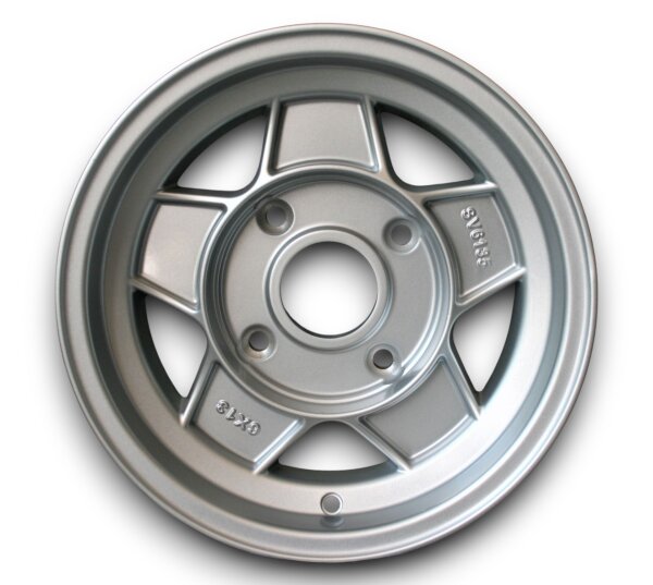 Formel Super Vau Style silber Felgen für VW Formel Super Vau 6x13 ET 0
