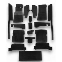 Teppichsatz Gummi Absatz für Mercedes SL R107...