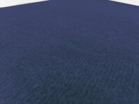 Teppichsatz Gummi Absatz für Mercedes SL R107 Rechtslenker RHD  blau