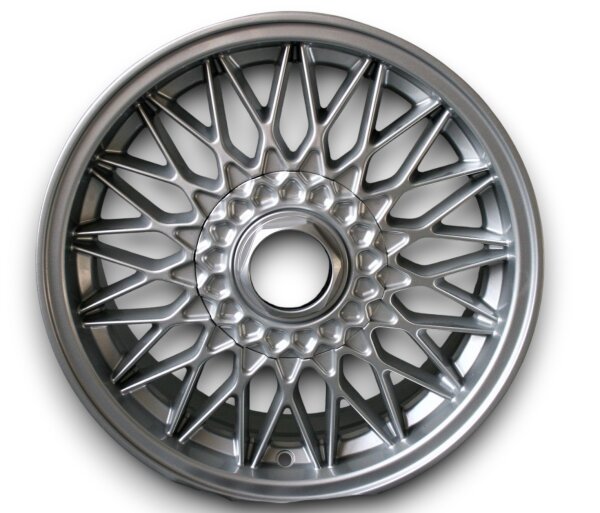 X Spoke Style silber Leichtmetallfelgen für BMW 7er E23 7x16 ET 20