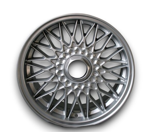 X Spoke Style silber Leichtmetallfelgen für BMW 7er E23 7x16 ET 20