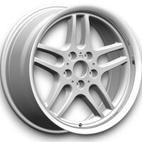 BM34 Style silber Leichtmetallfelgen für BMW 6er E24 9,5x18 ET 20