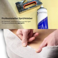 Sprühkleber Sattlerkleber extra Stark Hitzebeständig 140°C 500 ml