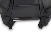 Sitzbezug Sitzfläche Vordersitz für Mercedes C- Klasse W205 2014 - 2018 schwarz