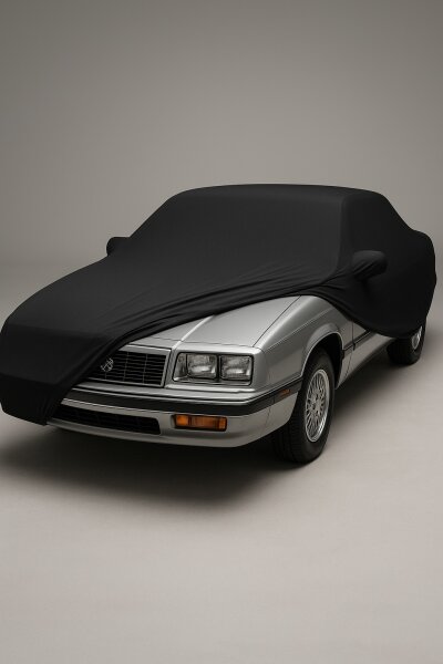 Ganzgarage Indoor Stretch Cover Carcover für Chrysler Coupe 82-87
