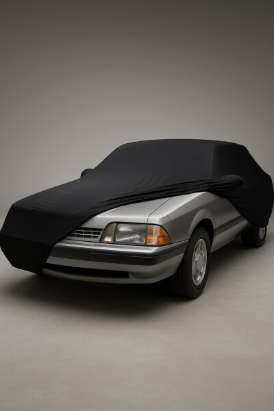 Ganzgarage Indoor Stretch Cover Carcover für Mustang Coupe 74-93