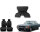 Set Sitzbezüge bis Bj. 84 + Rückbank klappbar für Mercedes SL 107 Schwarz