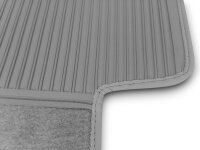 Set Sitzbezüge bis Bj. 84 + Rückbank klappbar + Teppichsatz für Mercedes SL 107 Grau