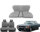 Set Sitzbezüge bis Bj. 84 + Rückbank starr für Mercedes SL 107 Grau