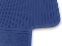 Set Sitzbezüge bis Bj. 84 + Rückbank klappbar + Teppichsatz für Mercedes SL 107 Blau
