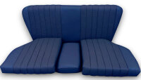 Set Sitzbezüge ab Bj. 85 + Rückbank starr für Mercedes SL 107 Blau