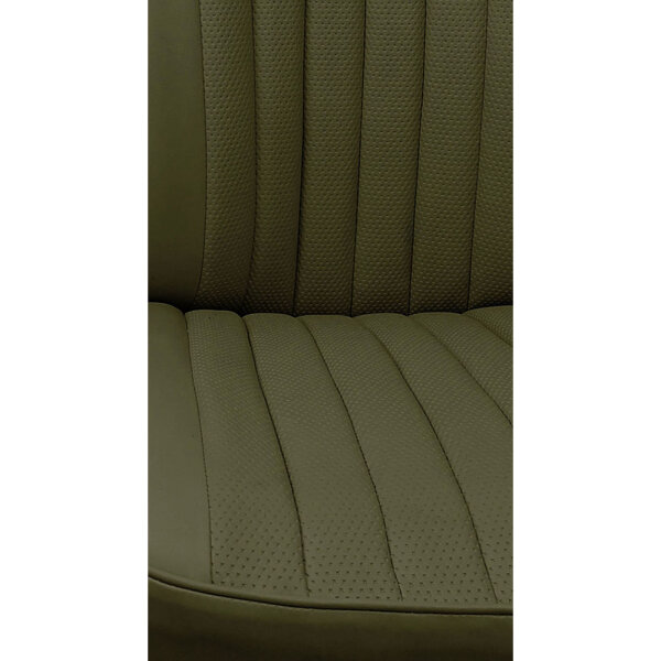 Set Sitzbezüge bis Bj. 84 + Rückbank starr für Mercedes SL 107 Dunkelgrün