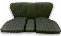 Set Sitzbezüge bis Bj. 84 + Rückbank starr für Mercedes SL 107 Dunkelgrün