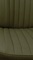 Set Sitzbezüge bis Bj. 84 + Rückbank starr für Mercedes SL 107 Dunkelgrün