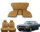 Set Sitzbezüge ab Bj. 85 + Rückbank klappbar für Mercedes SL 107 Dattel