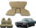 Set Sitzbezüge ab Bj. 85 + Rückbank klappbar für Mercedes SL 107 Beige