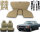 Set Sitzbezüge bis Bj. 84 + Rückbank klappbar + Teppichsatz + Gurte für Mercedes SL 107 Beige