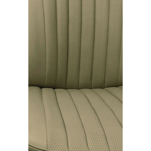 Set Sitzbezüge ab Bj. 85 + Rückbank klappbar + Teppichsatz + Gurte für Mercedes SL 107 Beige