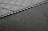 Teppichsatz passend für Mercedes Benz  W111 Große Heckflosse grau