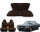 Set Sitzbezüge ab Bj. 85 + Rückbank starr für Mercedes SL 107 Braun