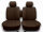 Set Sitzbezüge ab Bj. 85 + Rückbank starr + Teppichsatz für Mercedes SL 107 Braun