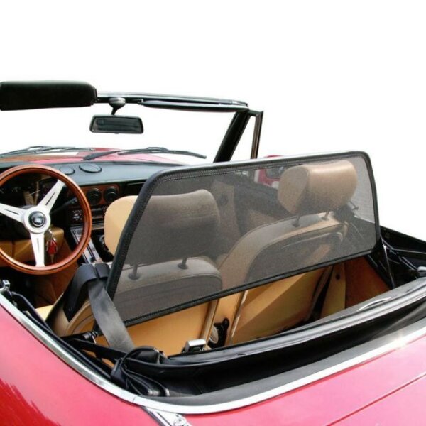Windschott passend für Alfa Romeo Spider 105-115 in schwarz