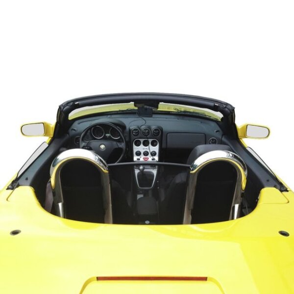 Windschott passend für Alfa Romeo Spider 916 in schwarz