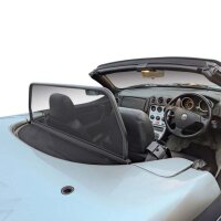 Windschott passend für Alfa Romeo Spider 916 Aluminium in schwarz