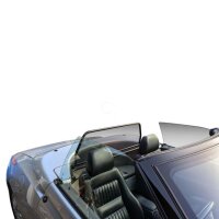 Windschott passend für Alfa Romeo Spider 916 Aluminium in schwarz