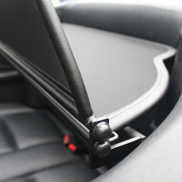 Windschott passend für Audi 80 B4 in schwarz