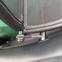 Windschott passend für Audi 80 B4 in schwarz