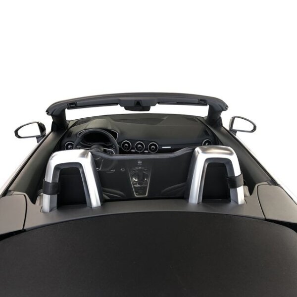 Windschott Spiegel Design passend für Audi TT FV9 in schwarz