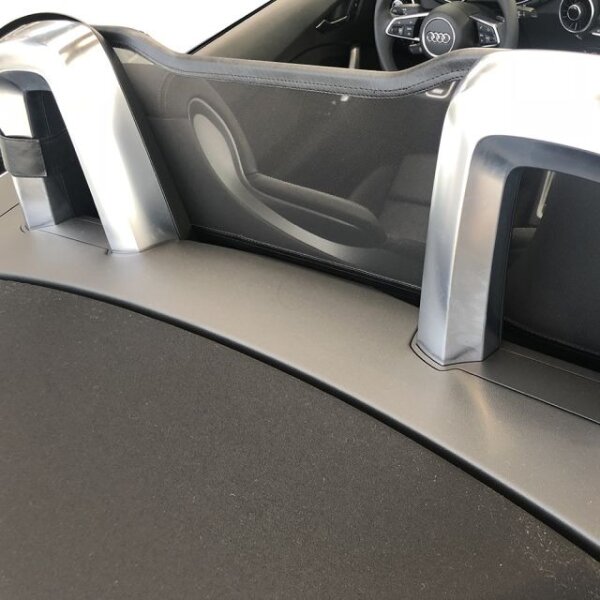 Windschott Spiegel Design passend für Audi TT FV9 in schwarz