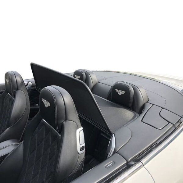Windschott passend für Bentley Continental GTC in schwarz
