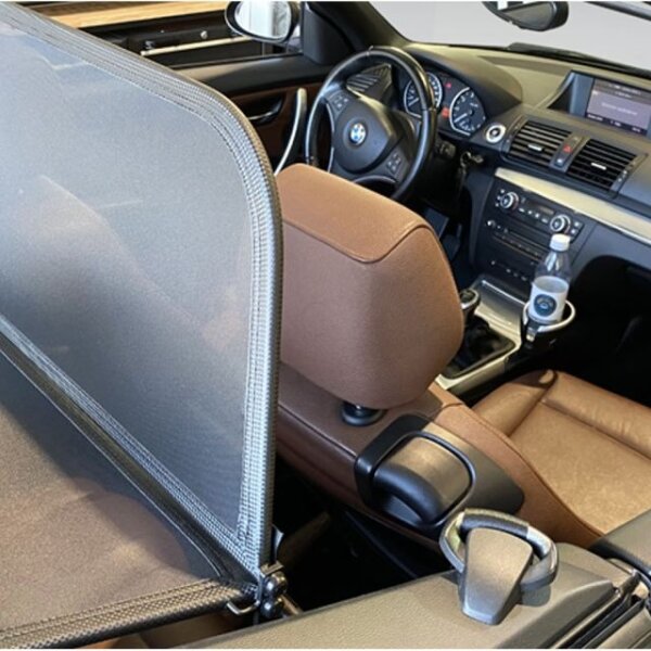 Windschott passend für BMW E88 1 Serie in carbon