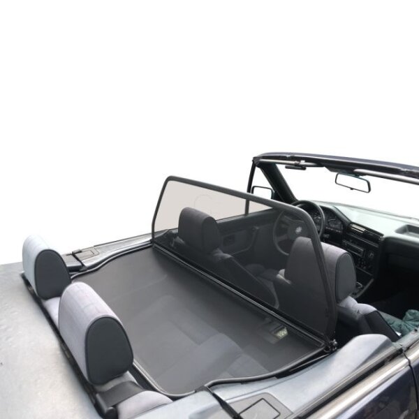 Windschott original design passend für BMW E30 3 Serie in schwarz