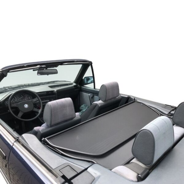Windschott original design passend für BMW E30 3 Serie in schwarz