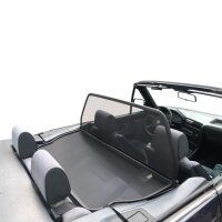 Windschott original design passend für BMW E30 3 Serie in schwarz