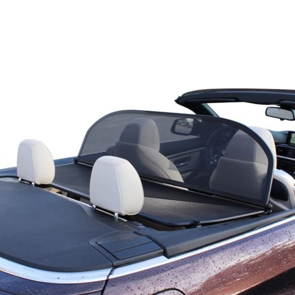 Windschott passend für BMW F33 4 Serie in schwarz