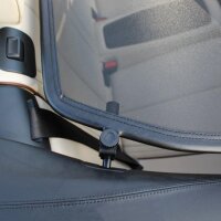 Windschott passend für BMW F33 4 Serie in schwarz