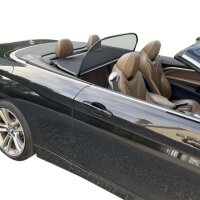 Windschott passend für BMW F33 4 Serie in schwarz