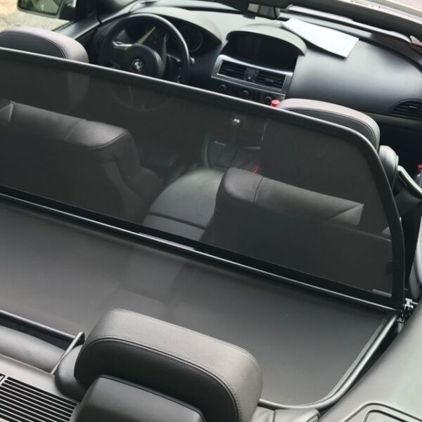 Windschott passend für BMW E64 6 Serie in schwarz