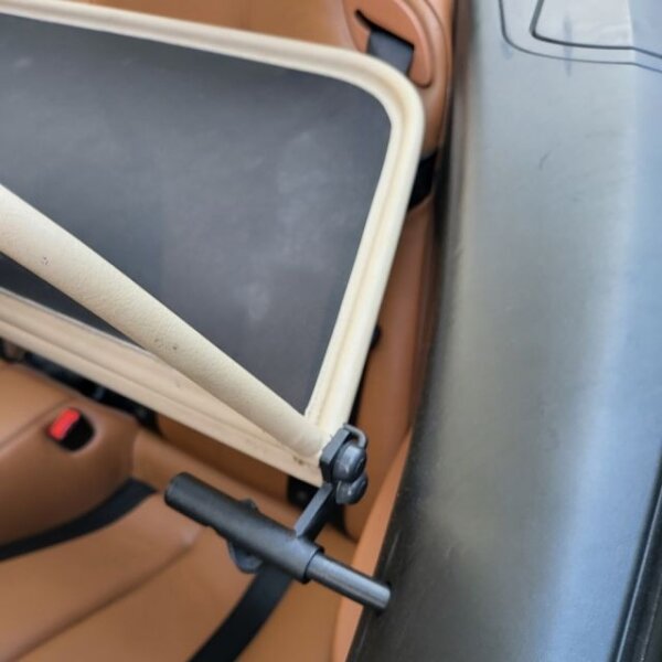 Windschott passend für BMW F12 6 Serie in beige