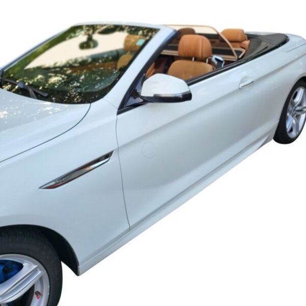 Windschott passend für BMW F12 6 Serie in beige