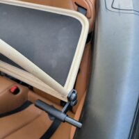 Windschott passend für BMW F12 6 Serie in beige