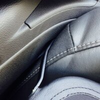 Windschott Spiegel design passend für Chevrolet Camaro 5 in schwarz
