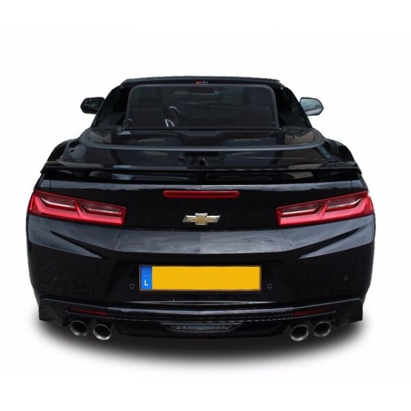 Windschott passend für Chevrolet Camaro 6 in schwarz